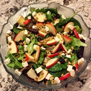 Apple Walnut and Feta Salad
