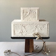 Bas Relief Wedding Cake
