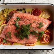 Slow-Roasted Salmon