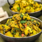 Balti Aloo Palak