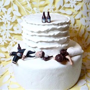 "Cake Topper" Not on Top of Cake