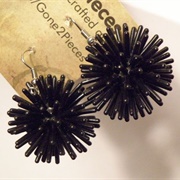 Koosh Ball Earrings
