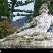 Achilles Stone Statue