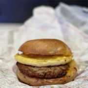 Sausage, Egg & Cheddar