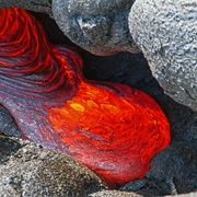 Big Island Lava Flow, Hawaii