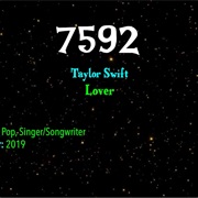#9285 Lover by Taylor Swift