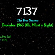 #9182 December 1963 (Oh, What a Night) by the Four Seasons