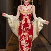 Cape With Lower Arm Sleeves (Non-Puff)