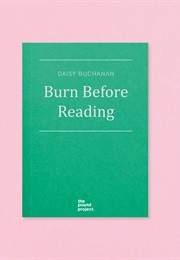 Burn Before Reading (Daisy Buchanan)