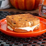 Pumpkin Butter Grilled Cheese