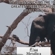 #744 Master of Puppets by Metallica