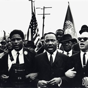 Dr. Martin Luther King Jr. Leads the March to the State Capitol... (James "Spider" Martin)