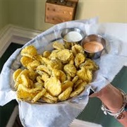 Deep-Fried Pickle Chips