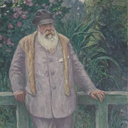 Portrait of Claude Monet by Albert André