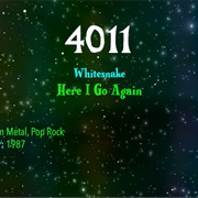 #8428 Here I Go Again by Whitesnake