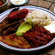 Plato Tipico (Honduras)