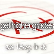 Get Higher Grades