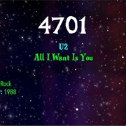 #8586 All I Want Is You by U2