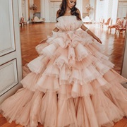 Tiers of Ruffles From Top to Bottom