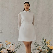 Mid-Century Mod Wedding Dress