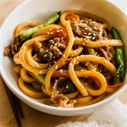 Beef Yaki-Udon