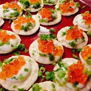 Salmon Roe Appetizer