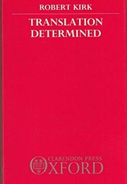Translation Determined (Robert Kirk)