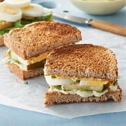 Deviled Egg Sandwich