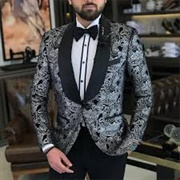 Jacquard Suit for Wedding