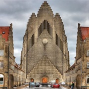 Grundtvig's Church, Copenhagen, Denmark