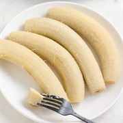 Boiled Green Bananas