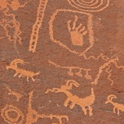 Valley of Fire State Park Petroglyphs, Nevada, USA