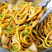 Chicken Spaghetti Lo Mein