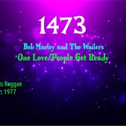 -#7654 One Love/People Get Ready by Bob Marley & the Wailers