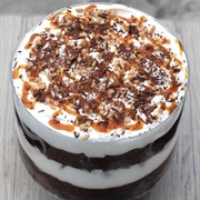 Caramel MacChiato Fudge Trifle