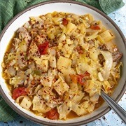 Bell Pepper and Cabbage Soup