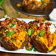 Fully Loaded Baked Potatoes