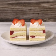 Strawberry Cream Square