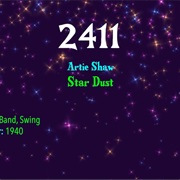 #7954 Star Dust by Artie Shaw