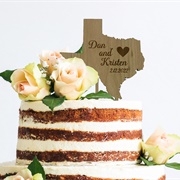 Personalized Cake Topper