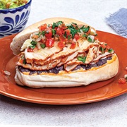 Buffalo Chicken Molletes