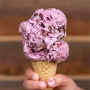 Huckleberry Ice Cream (Montana)