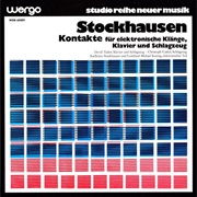 Kontakte Fur Elektronische Klange, Klavier Und Schlagzeug - Karlheinz Stockhausen