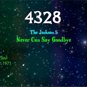 #8492 Never Can Say Goodbye by the Jackson 5