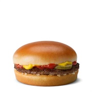 Hamburger: The Classic Mcdondalds Burger