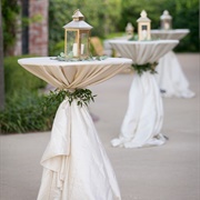 Cocktail Tables for Reception