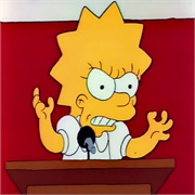 The Simpsons: "Mr. Lisa Goes to Washington" (S3,E2)
