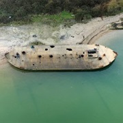 Mulberry Harbour Wreckage