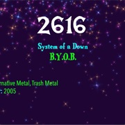#8018 B.Y.O.B. by System of a Down