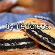 Try Fried Oreo's